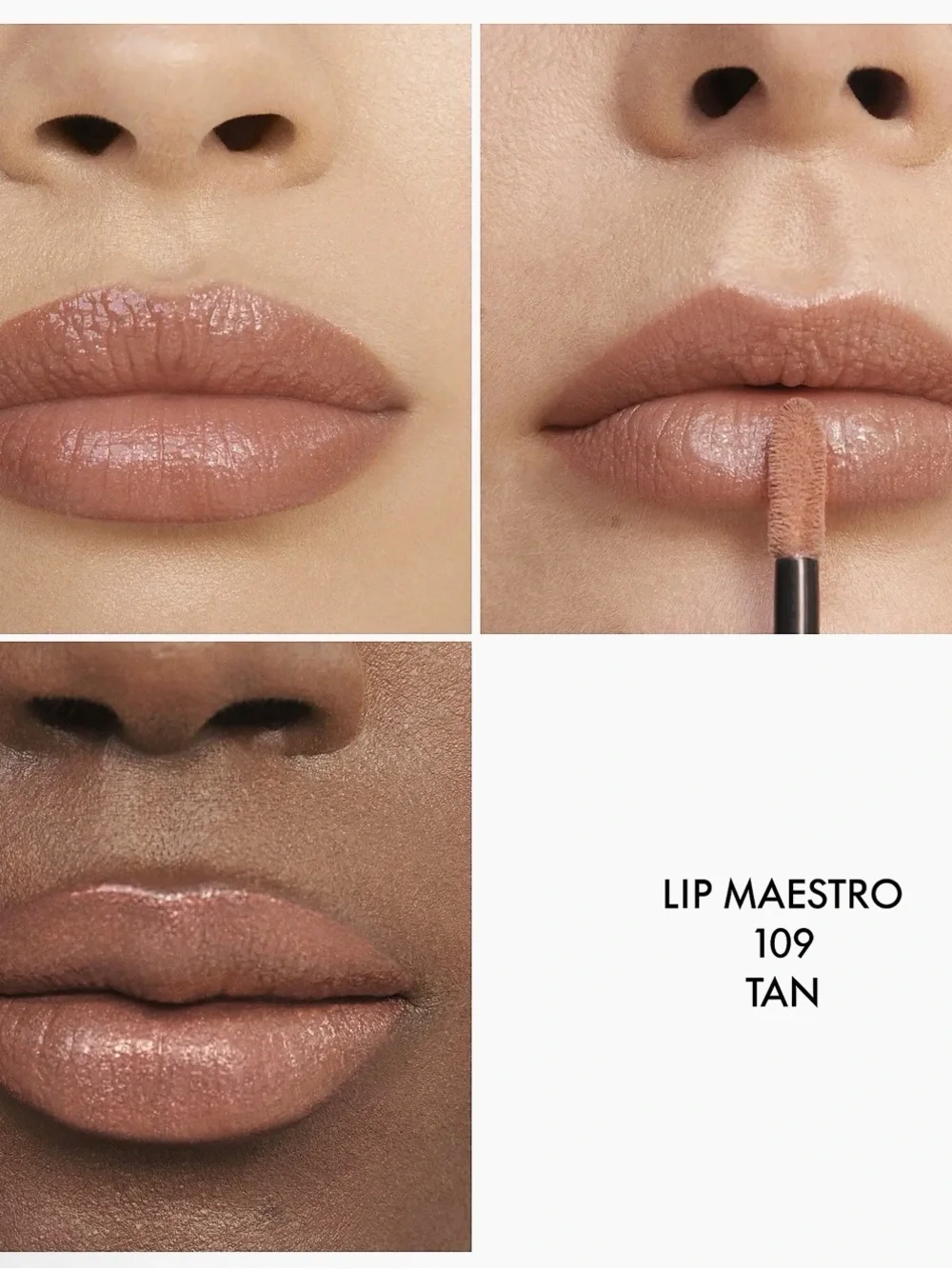 Giorgio Armani Lip Maestro • 109 Tan • NEW IN BOX